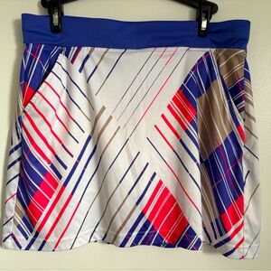 PGA Tour Stylish Multicolor Skort side pockets. Great condition size Small